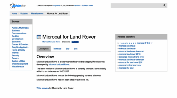 microcat-for-land-rover.updatestar.com