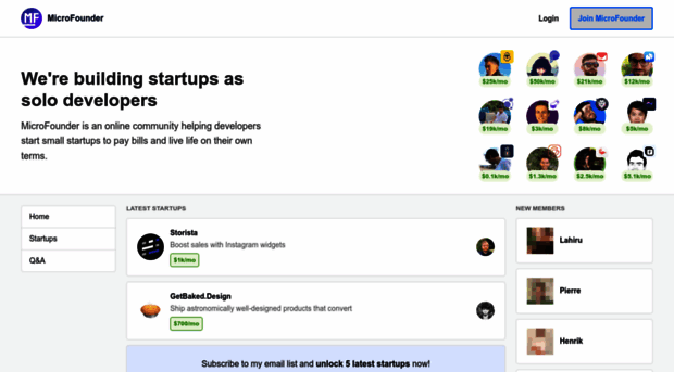microfounder.com
