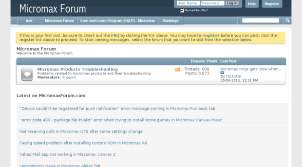 micromaxforum.com