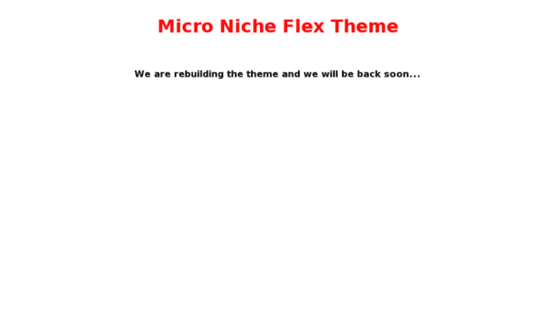 micronicheflextheme.com