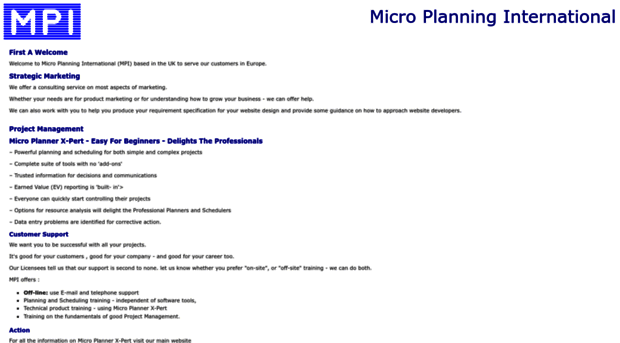 microplanning.co.uk