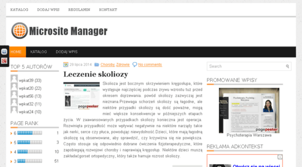 microsite-manager.pl
