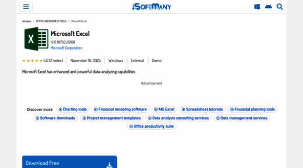 microsoft-excel.en.softmany.com