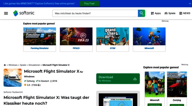 microsoft-flight-simulator.softonic.de