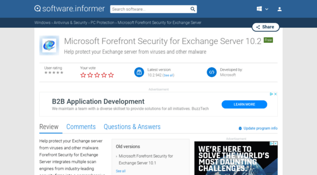 microsoft-forefront-security-for-exchang1.software.informer.com