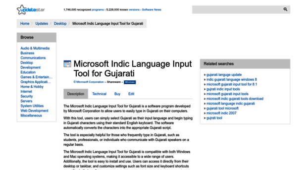 microsoft-indic-language-input-tool-for-gujarati.updatestar.com