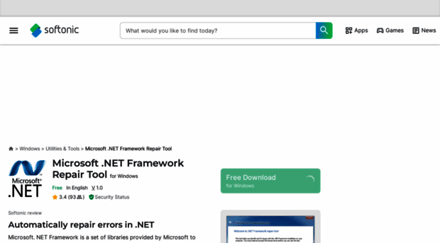 microsoft-net-framework-repair-tool.en.softonic.com