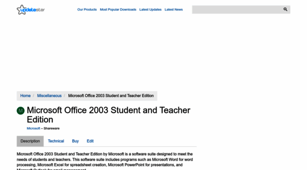 microsoft-office-2003-student-and-teacher-edition.updatestar.com