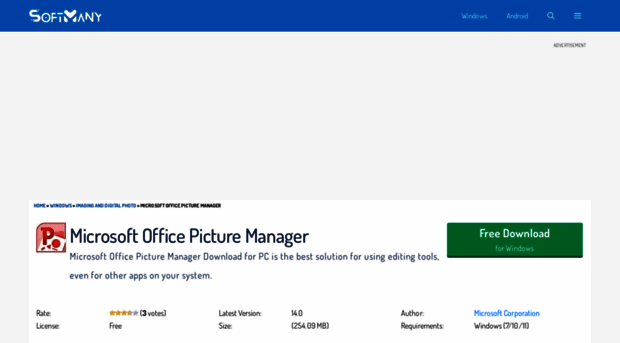 microsoft-office-picture-manager.softmany.com