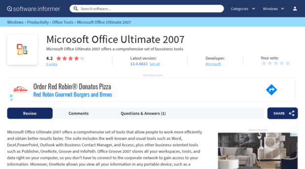 microsoft-office-ultimate-2007.software.informer.com