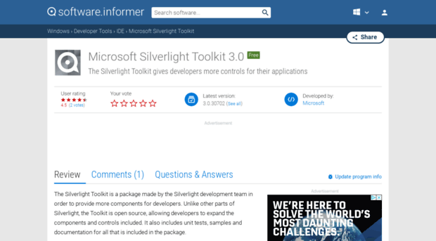 microsoft-silverlight-toolkit-july-2009.software.informer.com