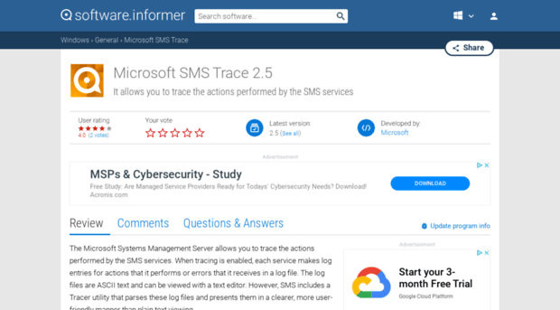 microsoft-sms-trace.software.informer.com