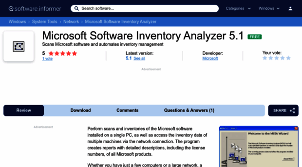 microsoft-software-inventory-analyzer.software.informer.com