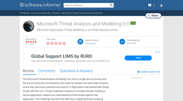 microsoft-threat-analysis-and-modeling.software.informer.com