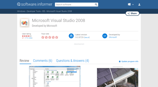 microsoft-visual-studio-2008.software.informer.com