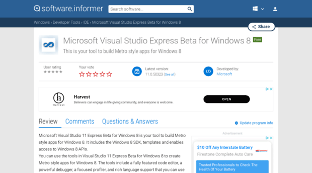 microsoft-visual-studio-express-beta-for.software.informer.com