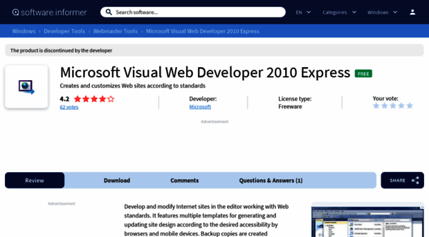 microsoft-visual-web-developer-2010-expr3.software.informer.com