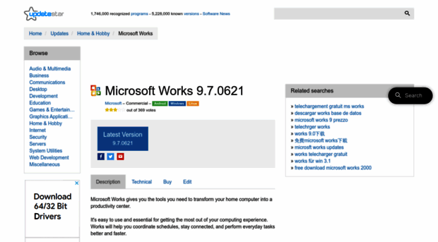 microsoft-works.updatestar.com