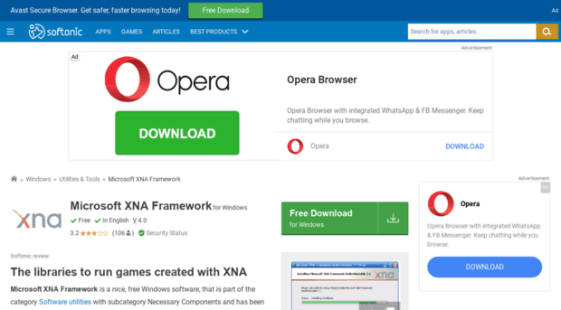microsoft-xna-framework.en.softonic.com