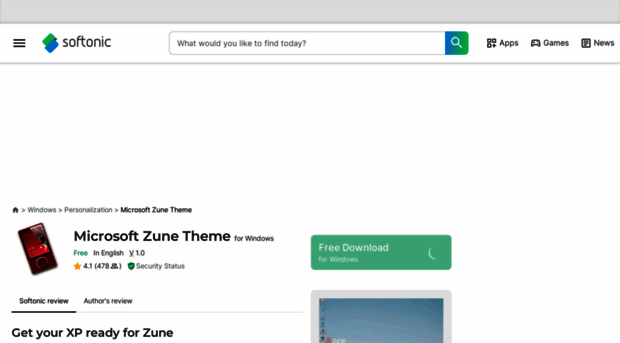 microsoft-zune-theme.en.softonic.com