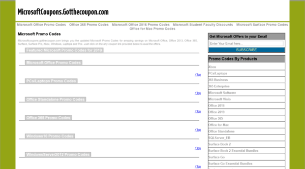 microsoftcoupons.gotthecoupon.com