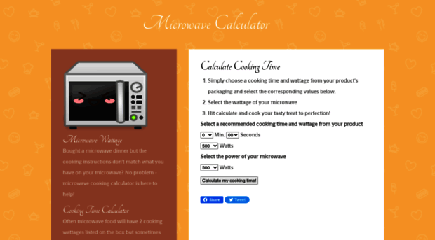 microwavecalculator.com