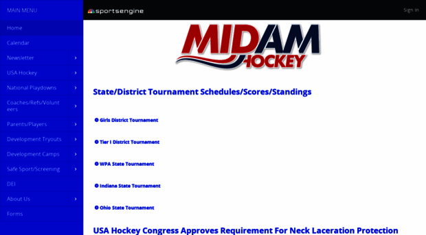 midamhockey.com