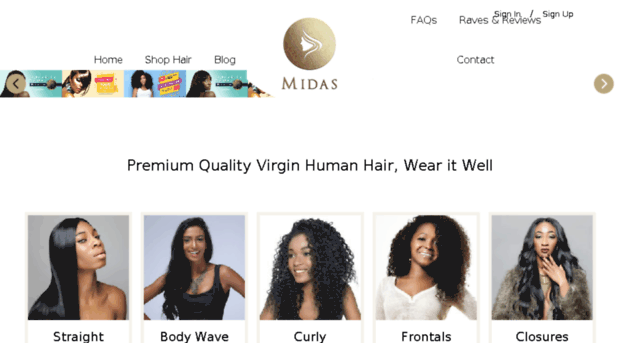 midashairextensions.com