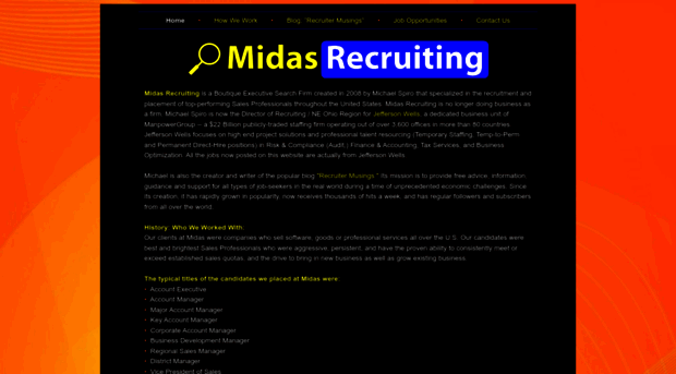 midasrecruiting.com