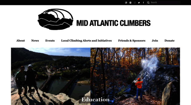 midatlanticclimbers.org