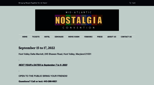 midatlanticnostalgiaconvention.com