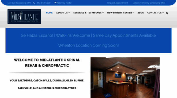 midatlanticspinalrehab.com