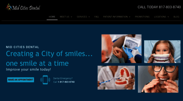 midcitiesdental.com