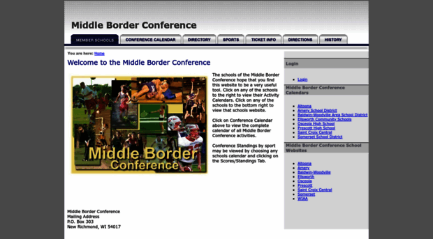 middleborderconference.org