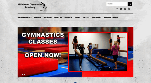 middletongymnastics.net