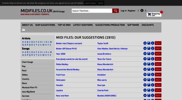 midifiles.co.uk