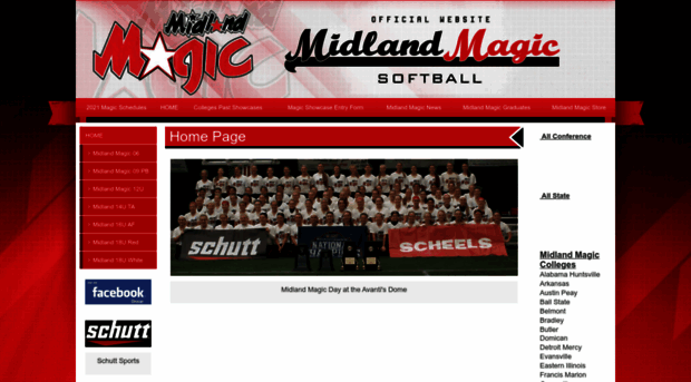 midlandmagicsoftball.pointstreaksites.com