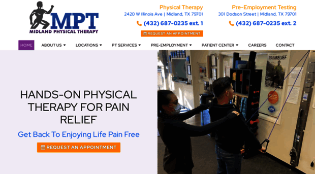 midlandphysicaltherapy.com