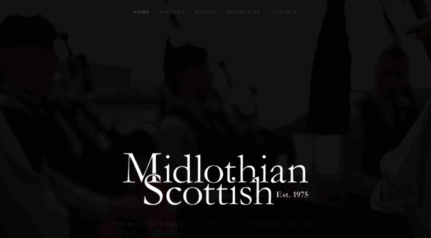 midlothianpipeband.com