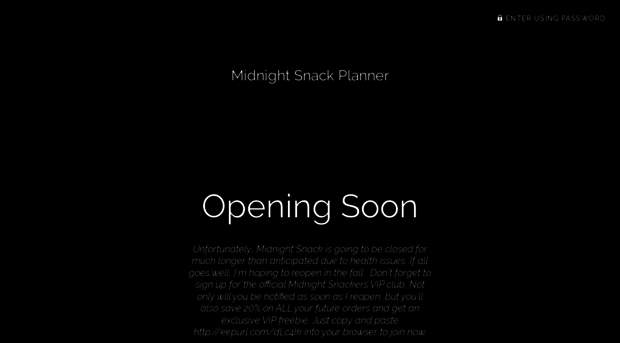 midnightsnackplanner.com