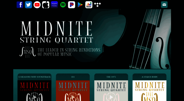 midnitestringquartet.com