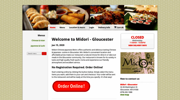midorigloucester.com