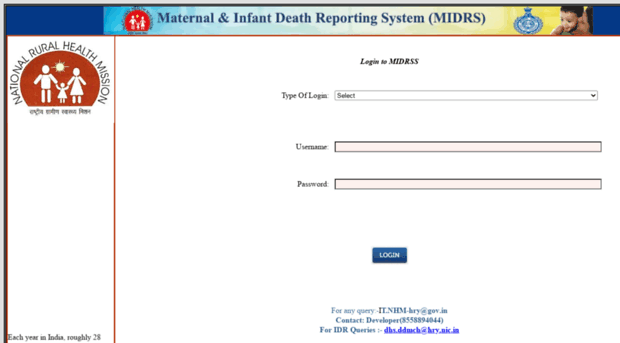 midrs.nrhmharyana.gov.in