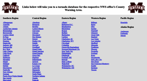midsouthtornadoes.msstate.edu