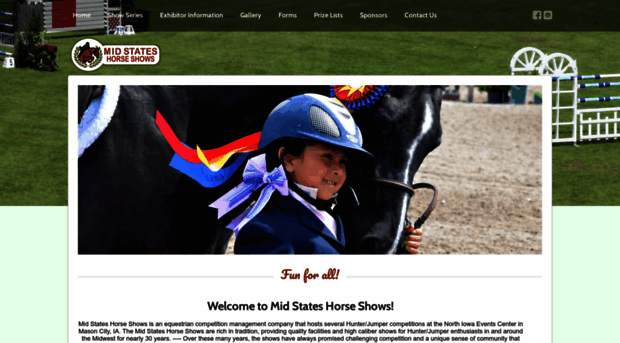 midstateshorseshows.com