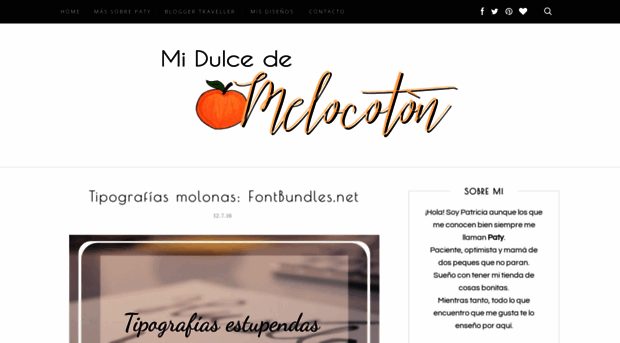 midulcedemelocoton.blogspot.com