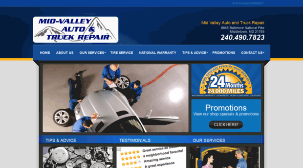 midvalleyrepair.com