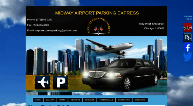 midwayairportparkingexpress.com