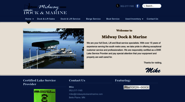 midwaydockandmarine.com