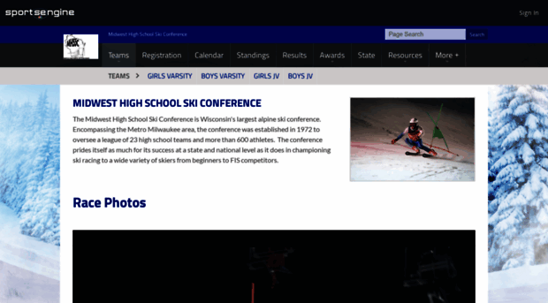 midwesthighschoolski.com